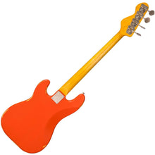 Load image into Gallery viewer, Distressed Firenza Red Vintage V4 ICON Bass Guitar
