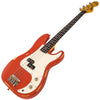 Distressed Firenza Red Vintage V4 ICON Bass Guitar