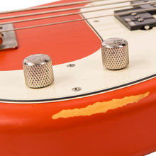 Load image into Gallery viewer, Distressed Firenza Red Vintage V4 ICON Bass Guitar
