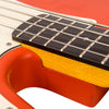 Distressed Firenza Red Vintage V4 ICON Bass Guitar