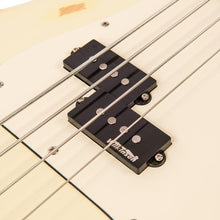 Load image into Gallery viewer, Distressed Vintage White Vintage V4 ICON Bass Guitar