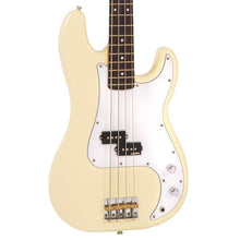 Load image into Gallery viewer, Vintage White Vintage V4 Reissued Bass Guitar