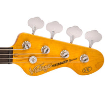 Load image into Gallery viewer, Vintage White Vintage V4 Reissued Bass Guitar