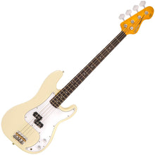Load image into Gallery viewer, Vintage White Vintage V4 Reissued Bass Guitar