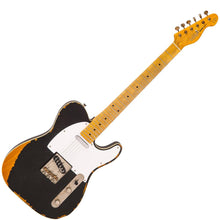Load image into Gallery viewer, Vintage V59 ICON Electric Guitar ~ Distressed Black