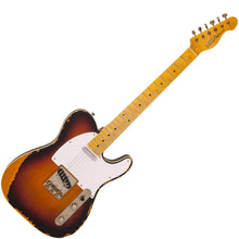 Load image into Gallery viewer, Distressed Sunburst Vintage V59 ICON Electric Guitar