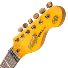 Load image into Gallery viewer, Vintage V62 ICON Electric Guitar ~ Distressed Ash Blonde