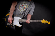 Load image into Gallery viewer, Distressed Black Vintage V62 ICON Electric Guitar