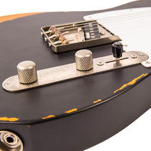 Load image into Gallery viewer, Distressed Black Vintage V62 ICON Electric Guitar