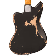 Load image into Gallery viewer, Vintage V65 ICON Vibrato Electric Guitar ~ Distressed Black