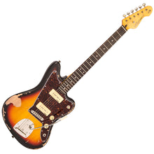 Load image into Gallery viewer, Vintage V65 ICON Vibrato Electric Guitar ~ Distressed Tobacco Sunburst