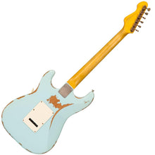 Load image into Gallery viewer, Ultra-Gloss Distressed Laguna Blue Vintage V6H ICON HSS Electric Guitar