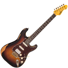 Load image into Gallery viewer, Ultra-Gloss Distressed Sunset Sunburst Vintage V6H ICON HSS Electric Guitar