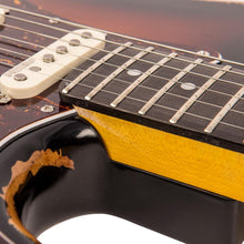 Load image into Gallery viewer, Ultra-Gloss Distressed Sunset Sunburst Vintage V6H ICON HSS Electric Guitar