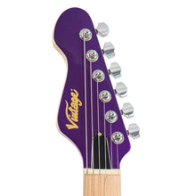 Load image into Gallery viewer, Pasadena Purple Vintage V6M24 ReIssued Series Electric Guitar