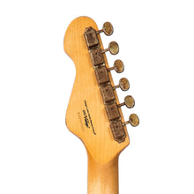 Load image into Gallery viewer, Distressed Gun Hill Blue Over Sunburst Vintage V6 ICON Electric Guitar