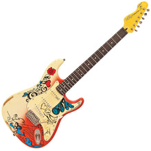 Load image into Gallery viewer, Vintage V6 Thomas Blug Signature Electric Guitar ~ 'Summer of love'