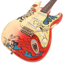 Load image into Gallery viewer, Vintage V6 Thomas Blug Signature Electric Guitar ~ 'Summer of love'