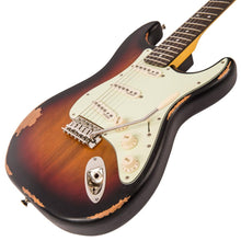 Load image into Gallery viewer, Distressed Sunburst Vintage V6 ICON Electric Guitar