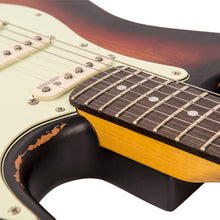 Load image into Gallery viewer, Distressed Sunburst Vintage V6 ICON Electric Guitar