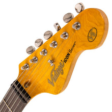 Load image into Gallery viewer, Distressed Sunburst Vintage V6 ICON Electric Guitar