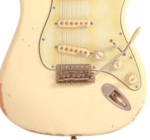 Load image into Gallery viewer, Vintage V6 Thomas Blug Signature Electric Guitar ~ Distressed Vintage White