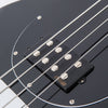 Black Vintage V96 ReIssued 4-String Active Bass Guitar