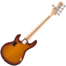 Load image into Gallery viewer, Vintage V96 ReIssued 5-String Active Bass ~ Flamed Tobacco Sunburst