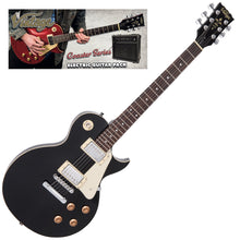 Load image into Gallery viewer, Vintage V10 Coaster Series Electric Guitar Pack ~ Boulevard Black
