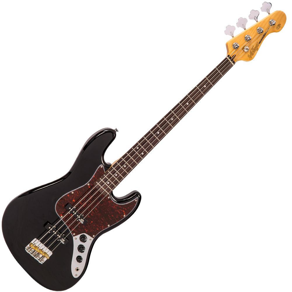 Boulevard Black Vintage VJ74 ReIssued Bass Guitar