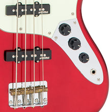 Load image into Gallery viewer, Candy Apple Red Vintage VJ74 ReIssued Bass Guitar