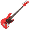 Firenza Red Vintage VJ74 ReIssued Bass Guitar