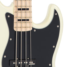 Load image into Gallery viewer, Vintage White Vintage VJ74 ReIssued Maple Fingerboard Bass Guitar