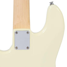 Load image into Gallery viewer, Vintage White Vintage VJ74 ReIssued Maple Fingerboard Bass Guitar