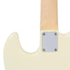 Vintage White Vintage VJ74 ReIssued Maple Fingerboard Bass Guitar