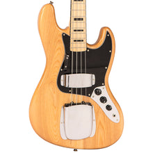 Load image into Gallery viewer, Natural Ash Vintage VJ74 ReIssued Maple Fingerboard Bass Guitar