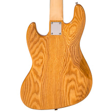 Load image into Gallery viewer, Natural Ash Vintage VJ75 ReIssued Maple Fingerboard 5-String Bass Guitar