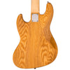 Natural Ash Vintage VJ75 ReIssued Maple Fingerboard 5-String Bass Guitar