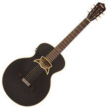 Load image into Gallery viewer, Vintage 'Raven' Paul Brett Electro-Acoustic Guitar ~ Satin Black