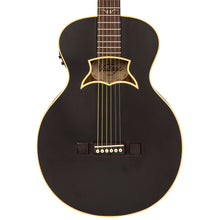 Load image into Gallery viewer, Vintage 'Raven' Paul Brett Electro-Acoustic Guitar ~ Satin Black