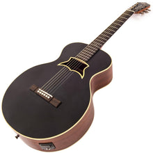 Load image into Gallery viewer, Vintage 'Raven' Paul Brett Electro-Acoustic Guitar ~ Satin Black
