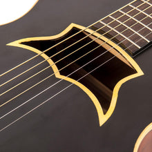 Load image into Gallery viewer, Vintage 'Raven' Paul Brett Electro-Acoustic Guitar ~ Satin Black