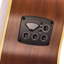 Load image into Gallery viewer, Vintage 'Raven' Paul Brett Electro-Acoustic Guitar ~ Satin Black