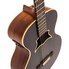 Load image into Gallery viewer, Vintage 'Raven' Paul Brett Electro-Acoustic Guitar ~ Satin Black
