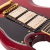 Cherry Red Vintage VS63 ReIssued Electric Guitar