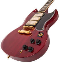 Load image into Gallery viewer, Cherry Red Vintage VS63 ReIssued Electric Guitar