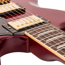 Load image into Gallery viewer, Cherry Red/Gold Hardware Vintage VS6 ReIssued Electric Guitar