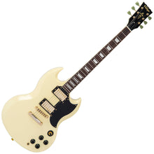 Load image into Gallery viewer, Vintage White/Gold Hardware Vintage VS6 ReIssued Electric Guitar