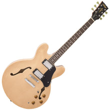 Load image into Gallery viewer, Vintage VSA500 ReIssued Semi Acoustic Guitar ~ Natural Maple