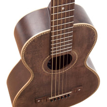 Load image into Gallery viewer, Vintage &#39;Viator&#39; Paul Brett Electro-Acoustic Travel Guitar ~ Antiqued